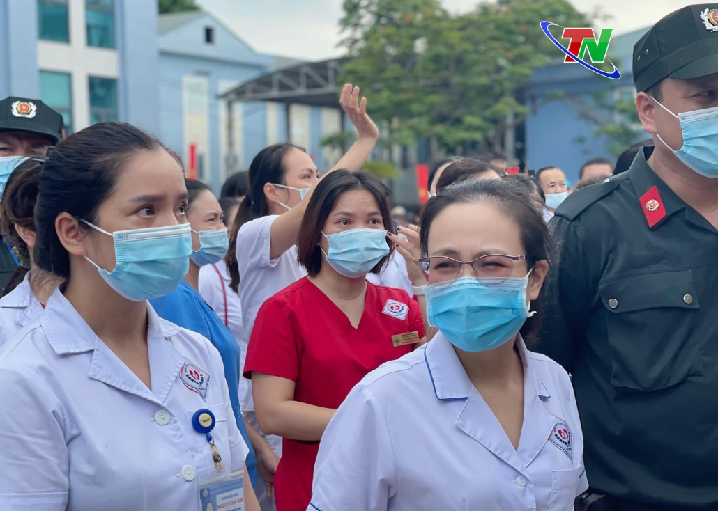 Thái Nguyên: 79 cán bộ y tế chi viện cho Thành phố Hồ Chí Minh