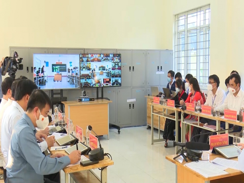 Thủ tướng Chính phủ Phạm Minh Chính thăm và làm việc trực tuyến với các đơn vị tại Thái Nguyên