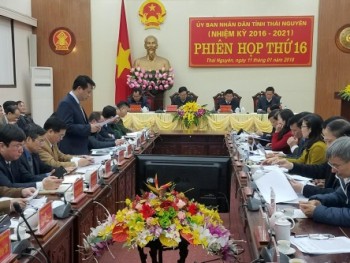 UBND tỉnh Thái Nguyên họp phiên toàn thể lần thứ 16