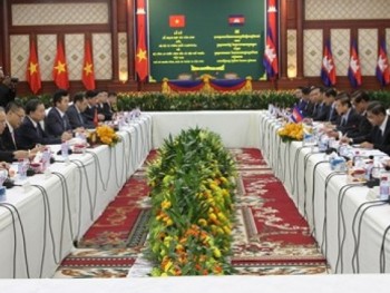 Bộ trưởng Bộ Công an Tô Lâm thăm và làm việc tại Vương quốc Campuchia