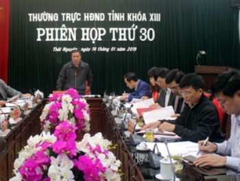 Phiên họp thứ 30 Thường trực HĐND tỉnh Thái Nguyên khóa XIII