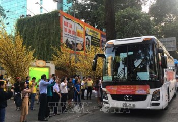 Những 'chuyến xe mùa xuân' dành cho sinh viên tại TP Hồ Chí Minh