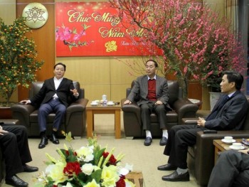 Đồng chí Bộ trưởng Bộ Tài nguyên và Môi trường thăm và làm việc tại Thái Nguyên