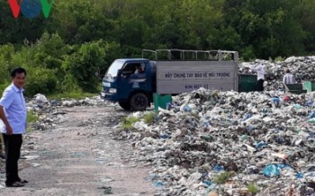 Nhà máy xử lý rác thải duy nhất của tỉnh Cà Mau hoạt động trở lại
