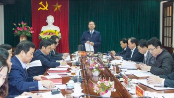 Đồng chí Bí thư Tỉnh ủy làm việc với huyện Phú Lương
