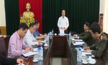 Ban Chỉ đạo 35 của tỉnh làm việc với công an tỉnh Thái Nguyên