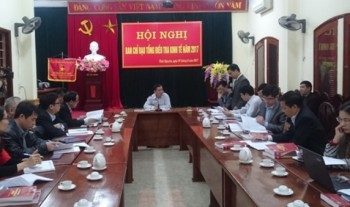 Tỉnh Thái Nguyên họp Ban chỉ đạo triển khai Tổng điều tra kinh tế năm 2017