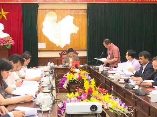 Họp Ban chỉ đạo điều chỉnh địa giới đơn vị hành chính tỉnh Thái Nguyên