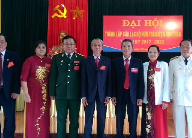 Đại hội thành lập Câu lạc bộ hưu trí huyện Định Hóa