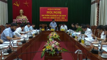 Hội nghị Ban Thường vụ Huyện ủy Phú Bình lần thứ 8, nhiệm kỳ 2015-2020