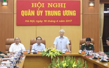 TBT Nguyễn Phú Trọng chủ trì Hội nghị Quân ủy Trung ương