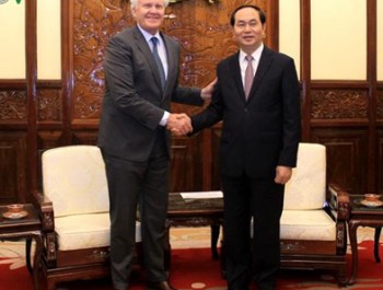Chủ tịch nước Trần Đại Quang tiếp Chủ tịch Tập đoàn General Electric