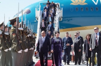 Thủ tướng Nguyễn Xuân Phúc bắt đầu thăm chính thức Cộng hòa Cezch