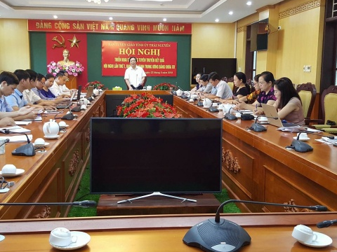 Thái Nguyên triển khai công tác tuyên truyền kết quả Hội nghị lần thứ 7, Ban Chấp hành Trung ương Đảng khóa XII