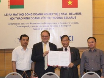 Ra mắt Hội đồng Doanh nghiệp Việt Nam-Belarus