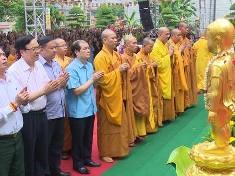 Chùa Phù Liễn, Thành phố Thái Nguyên tổ chức Đại lễ Phật Đản, Phật lịch 2562, dương lịch 2018