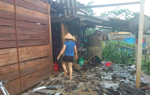 Mưa đá, lốc xoáy gây thiệt hại nặng nề tại Nghệ An, Hà Tĩnh