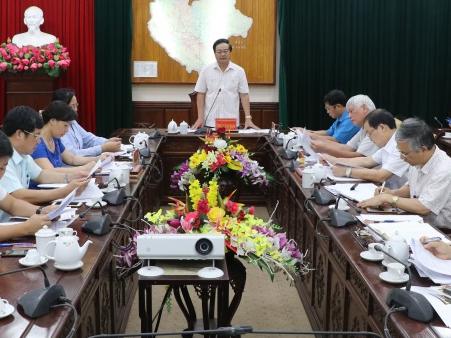 Sẵn sàng cho Hội nghị Xúc tiến đầu tư tỉnh Thái Nguyên năm 2018