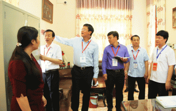 Đoàn công tác của Bộ Giáo dục và Đào tạo làm việc tại Thái Nguyên