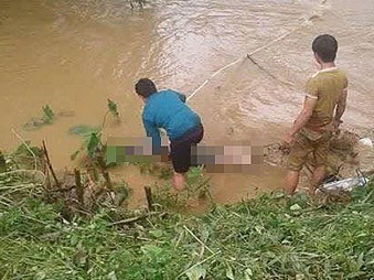 4 người tử vong  trong vụ ô tô bị lũ cuốn trôi tại Định Hoá