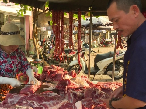 Giá thịt lợn bắt đầu tăng trở lại