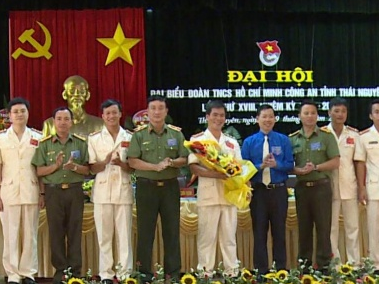 Đại hội Đại biểu Đoàn TNCS Hồ Chí Minh Công an tỉnh Thái Nguyên lần thứ XVIII, nhiệm kỳ 2017-2022.