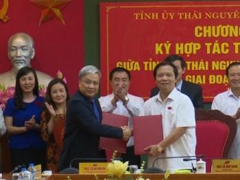 Lễ ký kết hợp tác tuyên truyền giữa Tỉnh ủy Thái Nguyên và Tạp chí Cộng Sản