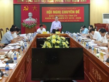 Hội nghị chuyên đề Ban Thường vụ Tỉnh ủy Thái Nguyên khóa XIX, nhiệm kỳ 2015 - 2020