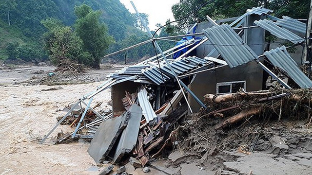 Cảnh báo lũ quét, sạt lở, ngập lụt tại Phú Yên, Bình Thuận và Kon Tum