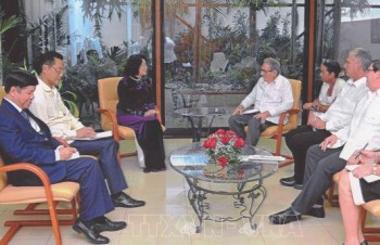 Phó Chủ tịch nước Đặng Thị Ngọc Thịnh thăm chính thức Cuba