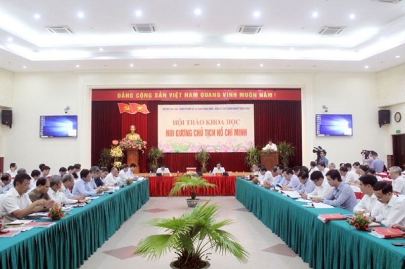 Hội thảo khoa học "Noi gương Chủ tịch Hồ Chí Minh"