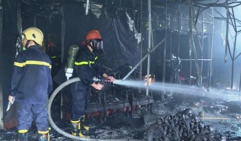 Thái Nguyên: Cháy nhà thiêu hủy nhiều tài sản