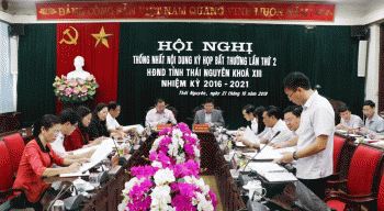 Hội nghị chuẩn bị cho kỳ họp bất thường lần thứ 2 - HĐND tỉnh Thái Nguyên khoá XIII