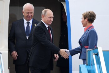 Tổng thống Nga Putin đến Đà Nẵng