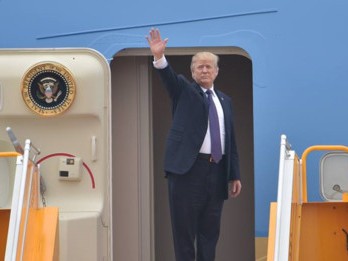 Tổng thống Hoa Kỳ Donald Trump kết thúc tốt đẹp chuyến thăm Việt Nam