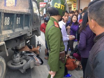 Tai nạn giao thông trên đường Thống Nhất, thành phố Thái Nguyên