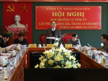 Hội nghị Ban Thường vụ Tỉnh ủy Thái Nguyên lần thứ 29