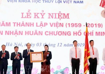 Chủ tịch Quốc hội dự Lễ kỷ niệm 60 năm thành lập Viện Khoa học thủy lợi Việt Nam