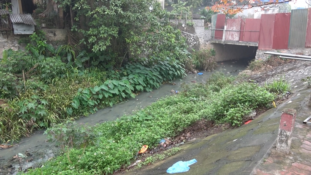 Ô nhiễm suối Làng Đanh, phường Tân Thịnh, thành phố Thái Nguyên