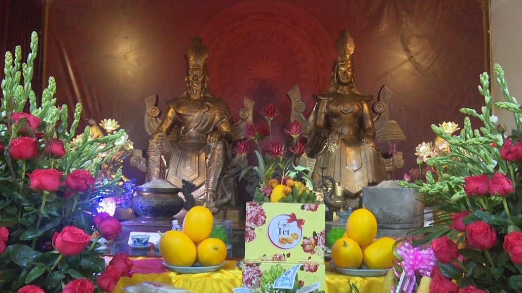 Trang trọng Lễ giỗ Tổ tại đình Hùng Vương, thành phố Thái Nguyên