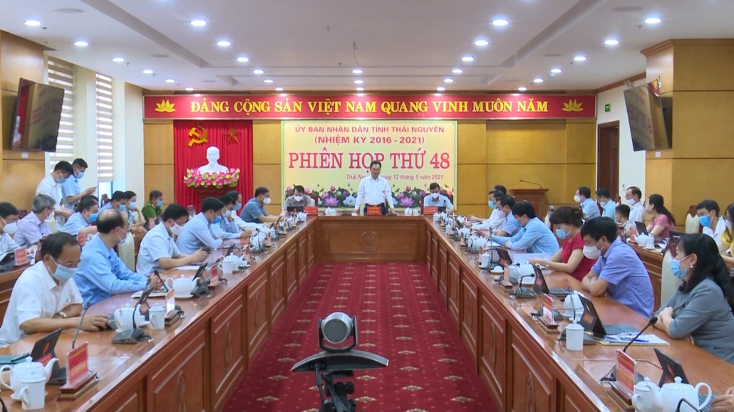 Phiên họp toàn thể lần thứ 48 của UBND tỉnh Thái Nguyên