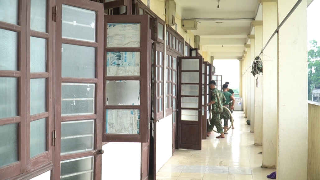 [Photo] Sẵn sàng kích hoạt khu cách ly tập trung thứ 2 tại Đại học Nông Lâm - Đại học Thái Nguyên