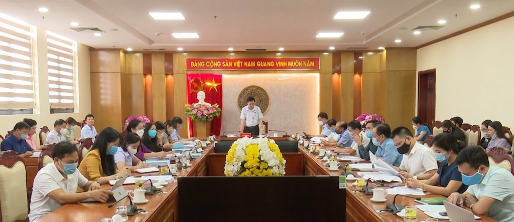 Thẩm tra các nội dung trình tại kỳ họp thứ nhất, HĐND tỉnh khóa XIV, nhiệm kỳ 2021- 2026