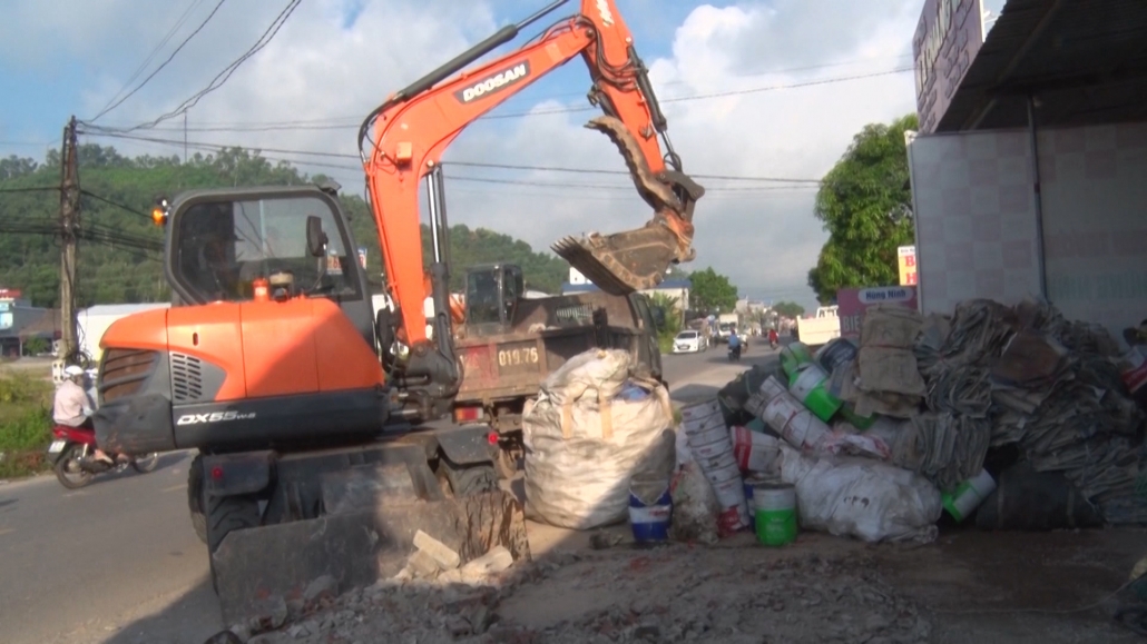 Phú Bình hoàn thành công tác giải phóng mặt bằng đường tỉnh 266