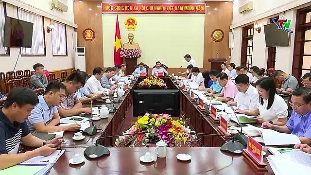 Đoàn kiểm tra Bộ Xây dựng làm việc tại Thái Nguyên