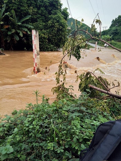 Thái Nguyên: Khắc phục hậu quả do mưa lớn gây ra