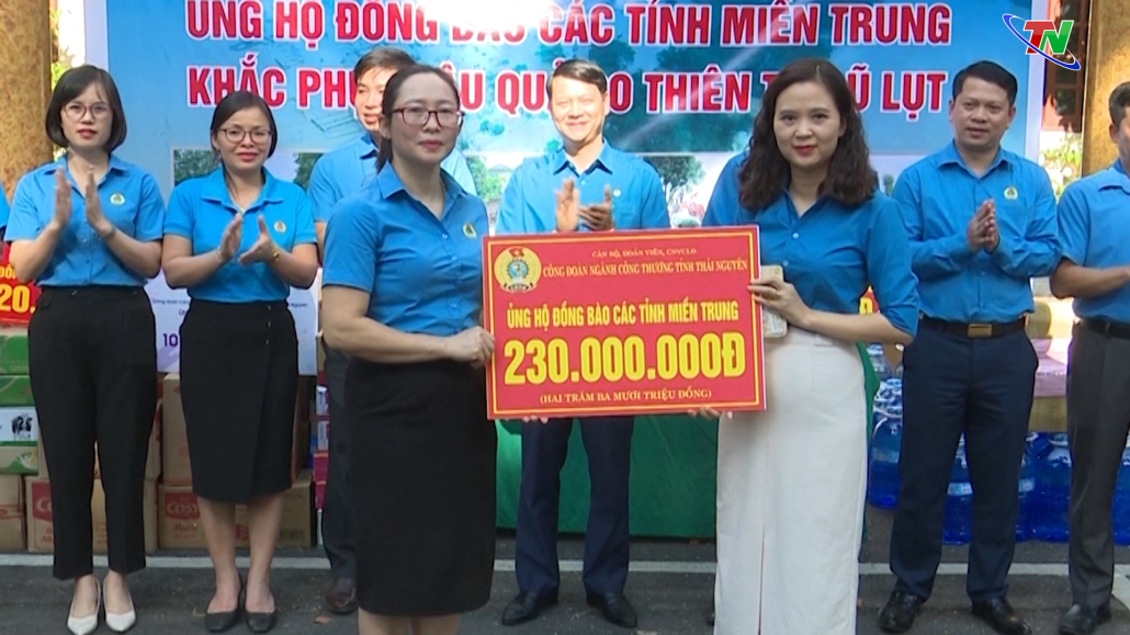 Thái Nguyên: Tiếp tục ủng hộ đồng bào các tỉnh miền Trung
