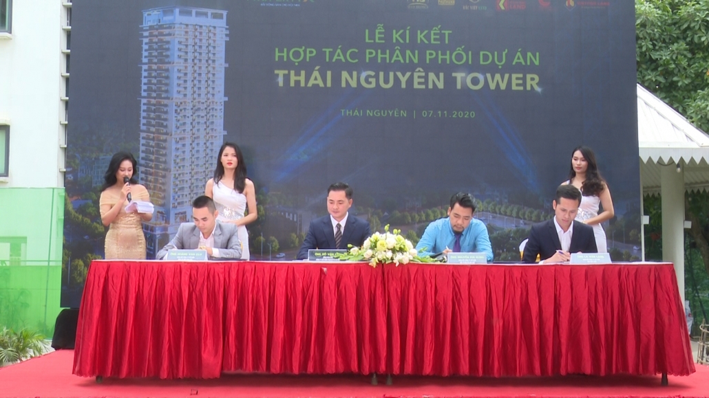 Lễ ký kết hợp tác và ra quân dự án Thái Nguyên Tower