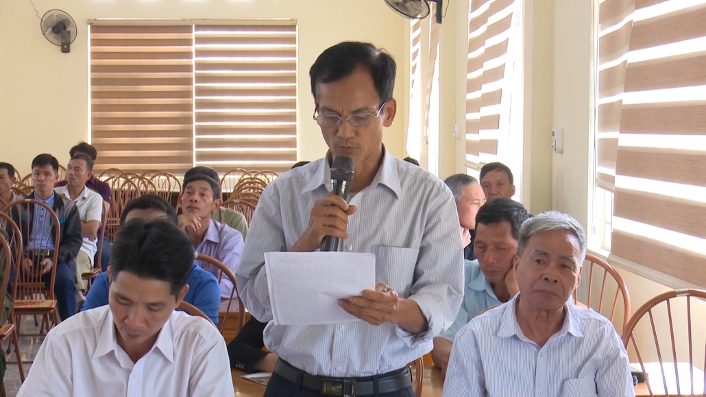 Tiếp xúc cử tri trước kỳ họp thứ 12, Hội đồng nhân dân tỉnh Thái Nguyên khóa XIII ( TS 11/11)