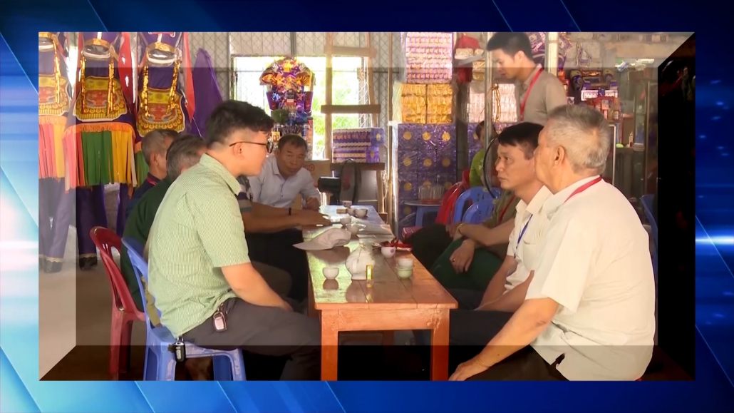 Phản hồi việc thực hiện kết luận Thanh tra liên ngành về các hoạt động tại đền Đá Thiên, huyện Đồng Hỷ ( PS TS 11-11)